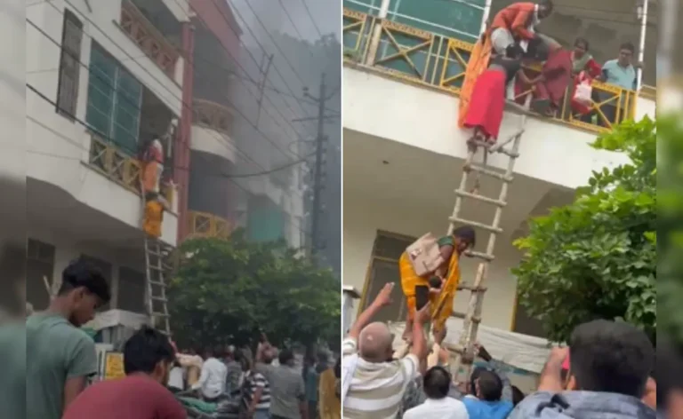 हरदोई: आग लगने के बाद सामने आई लापरवाही, नियम तोड़ने वाले अस्पताल को प्रशासन ने किया सील
