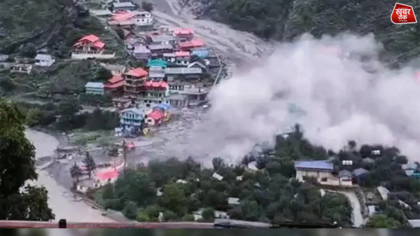 Cloudburst in Chamoli