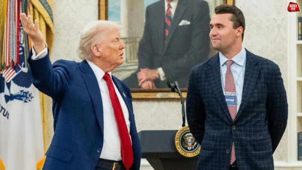 Trump supporter Charlie Kirk