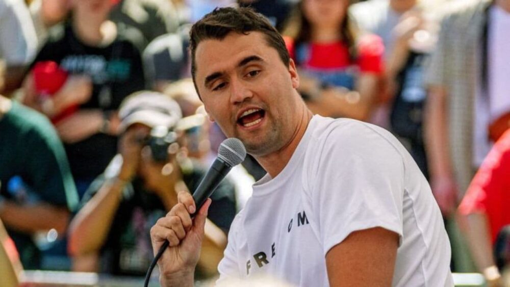 Trump supporter Charlie Kirk