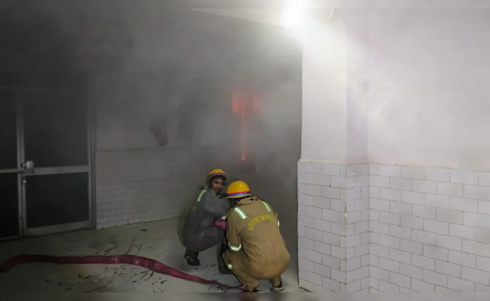 Railway Hospital Fire