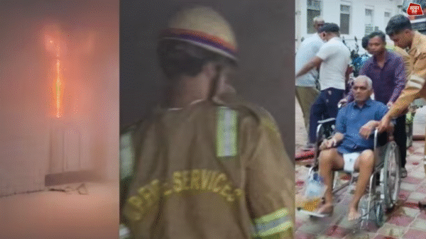 Railway Hospital Fire